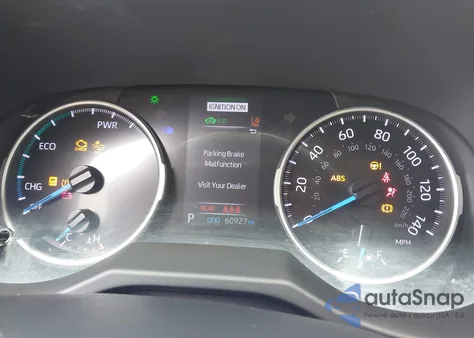 2020 Toyota Rav4 Hybrid Xle из США, поврежденный, VIN 2T3RWRFV5LW094731